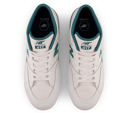 New Balance Numeric 417 Franky Villani - White/Vintage Teal