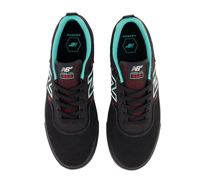 New Balance Numeric 306 Jamie Foy - Black/Electric Red