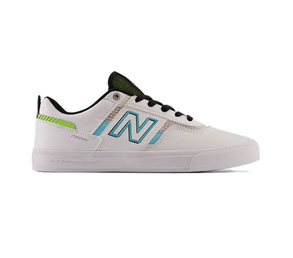 New Balance Numeric 306 Jamie Foy - White/Aqua Sky