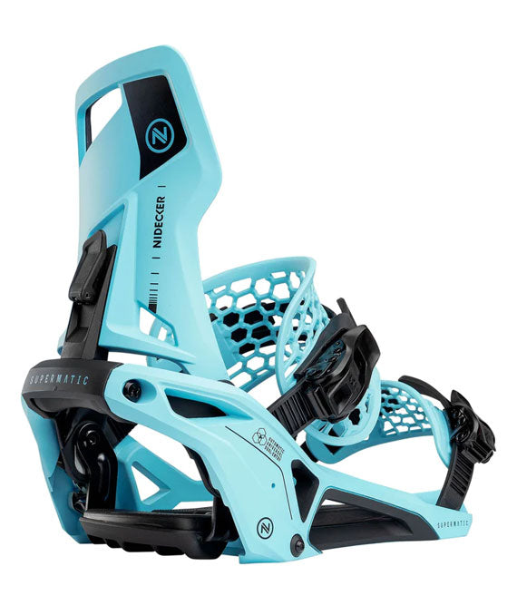 Nidecker Men's Supermatic Binding Escape Cyan 2025