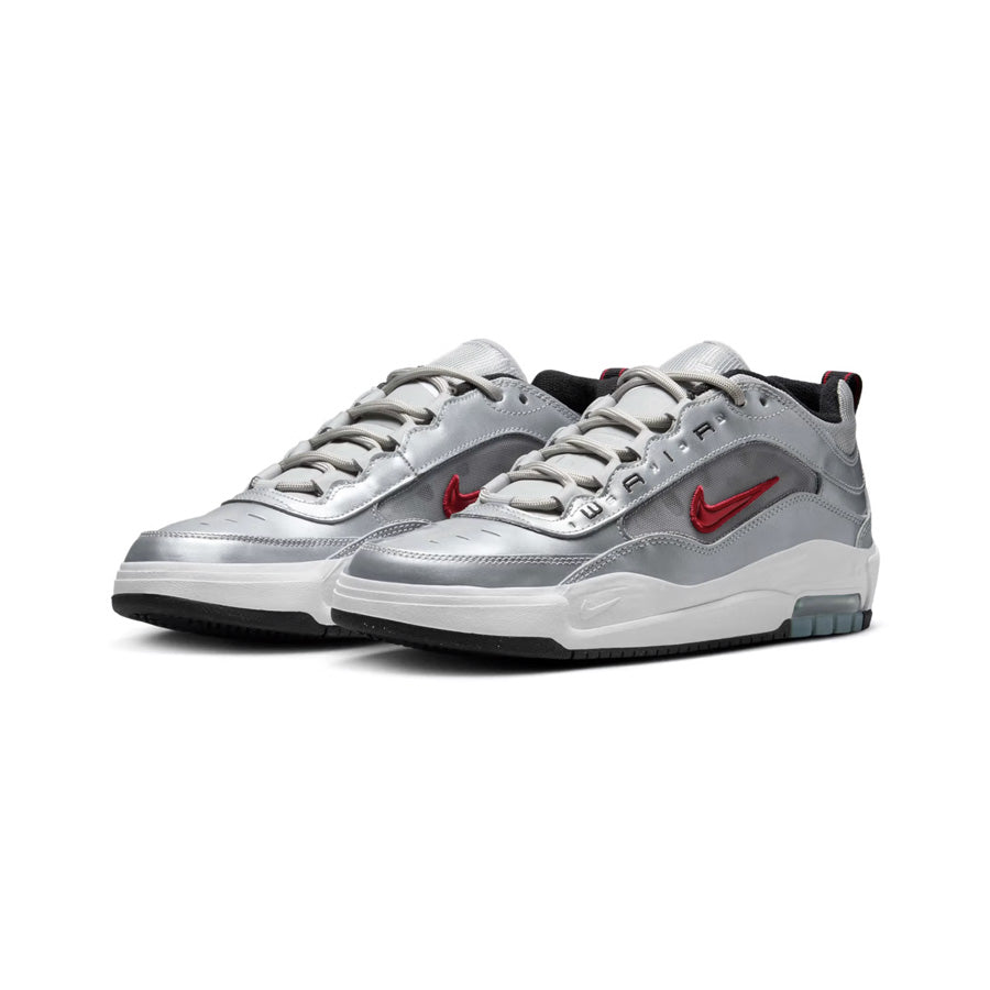 Nike Air Max Ishod Premium - Metallic Silver/Varsity Red