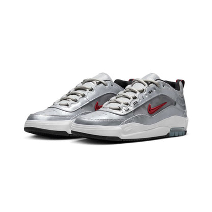 Nike Air Max Ishod Premium - Metallic Silver/Varsity Red