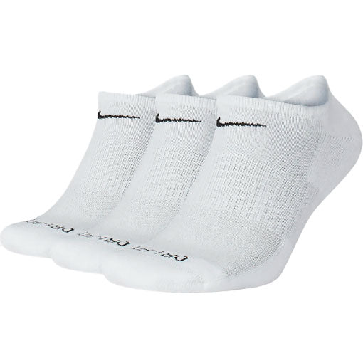 Nike Everyday Plus Ankle Cushion Socks 3-Pack - White/Black