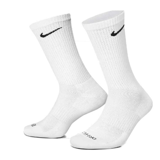 Nike Everyday Plus Crew Cushioned 6-Pack - White/Black