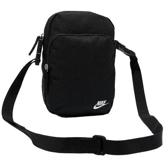 Nike Heritage Crossbody Bag - Black/Black/White