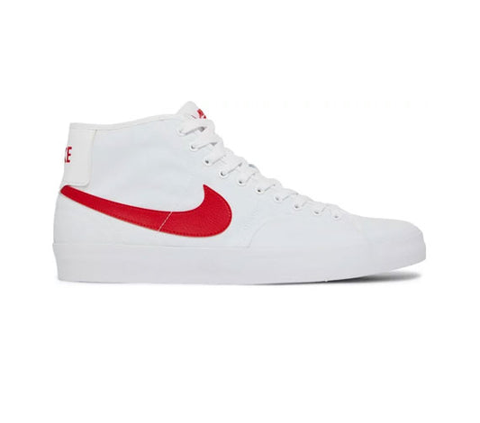 Nike SB BLZR Court Mid - White/University Red-White