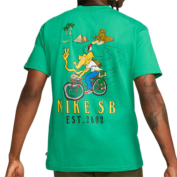 Nike SB Bike Day T-Shirt - Stadium Green