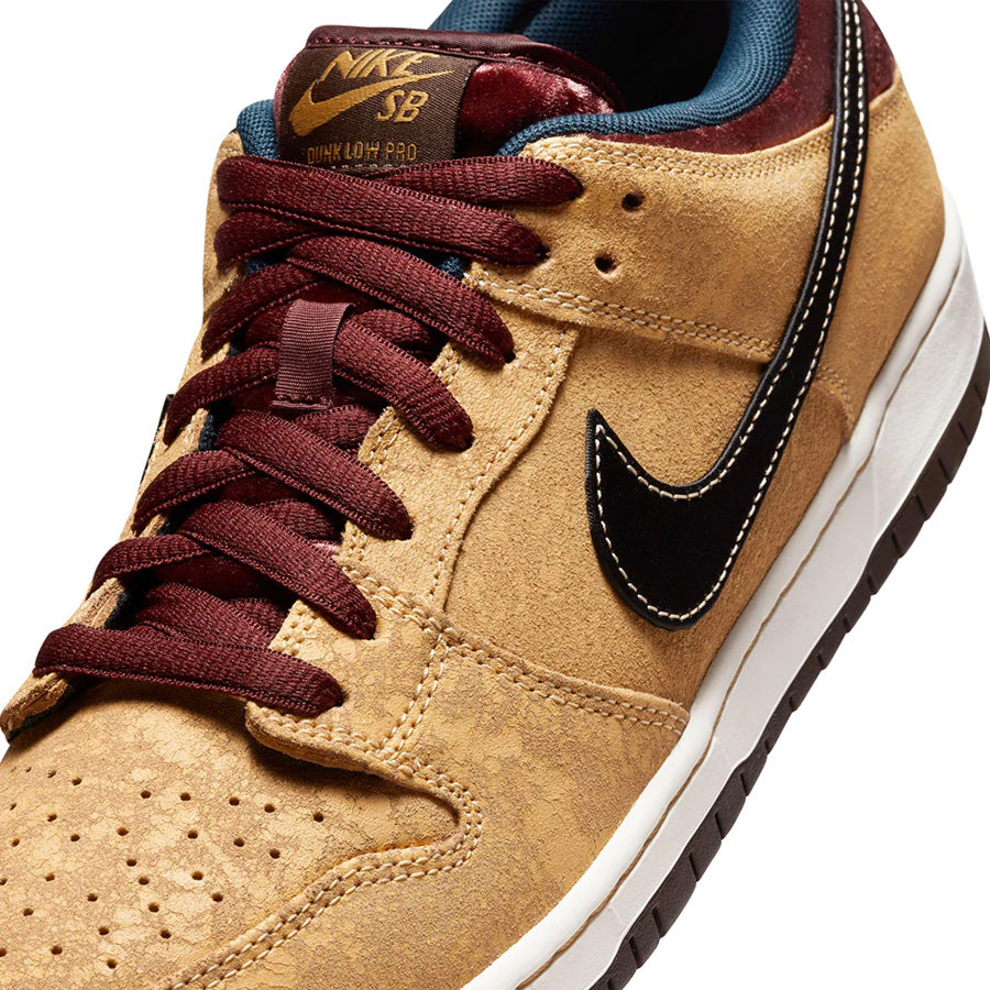 Nike SB Dunk Low Pro - Celestial Gold/Black-Dark Team Red