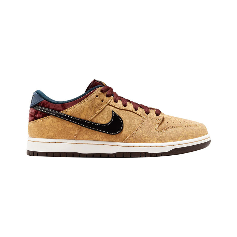 Nike SB Dunk Low Pro - Celestial Gold/Black-Dark Team Red