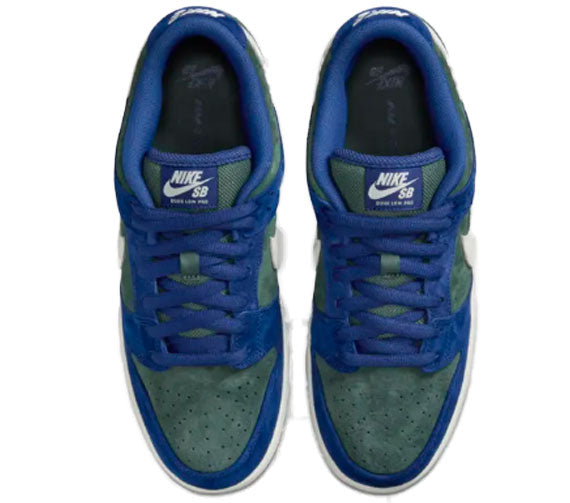 Nike SB Dunk Low Pro Deep Royal Blue Sail Vintage Green 6.5