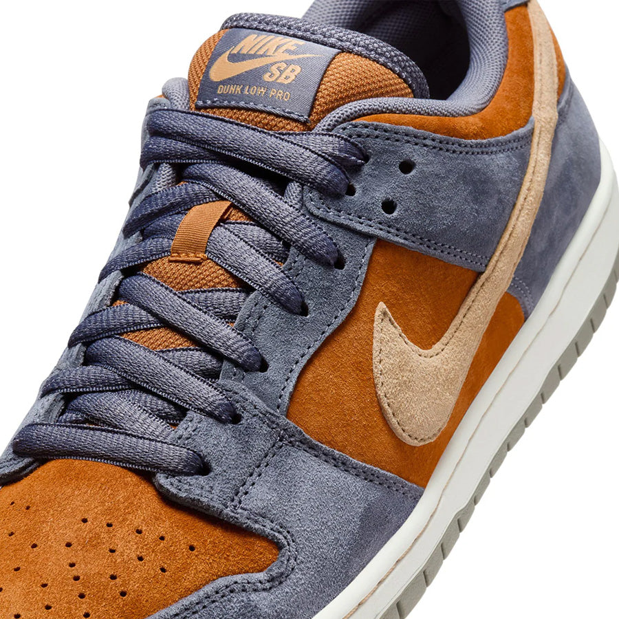 Nike Sb Dunk Low Pro Light Carbon Sesame Monarch Summit White Shoe 9.5