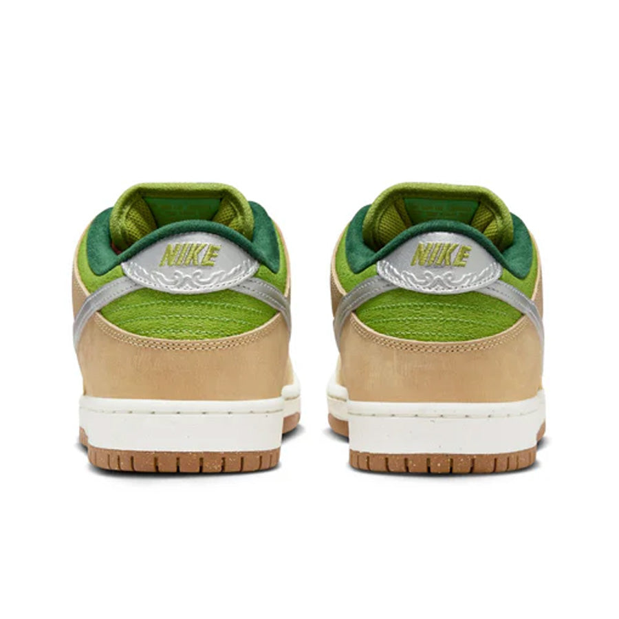 Nike SB Dunk Low Pro Escargot Sesame Metallic Silver Pear Fir 10