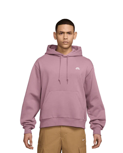 Nike Sb Fleece Po Hd Essential Logo Unisex Plum Dust White