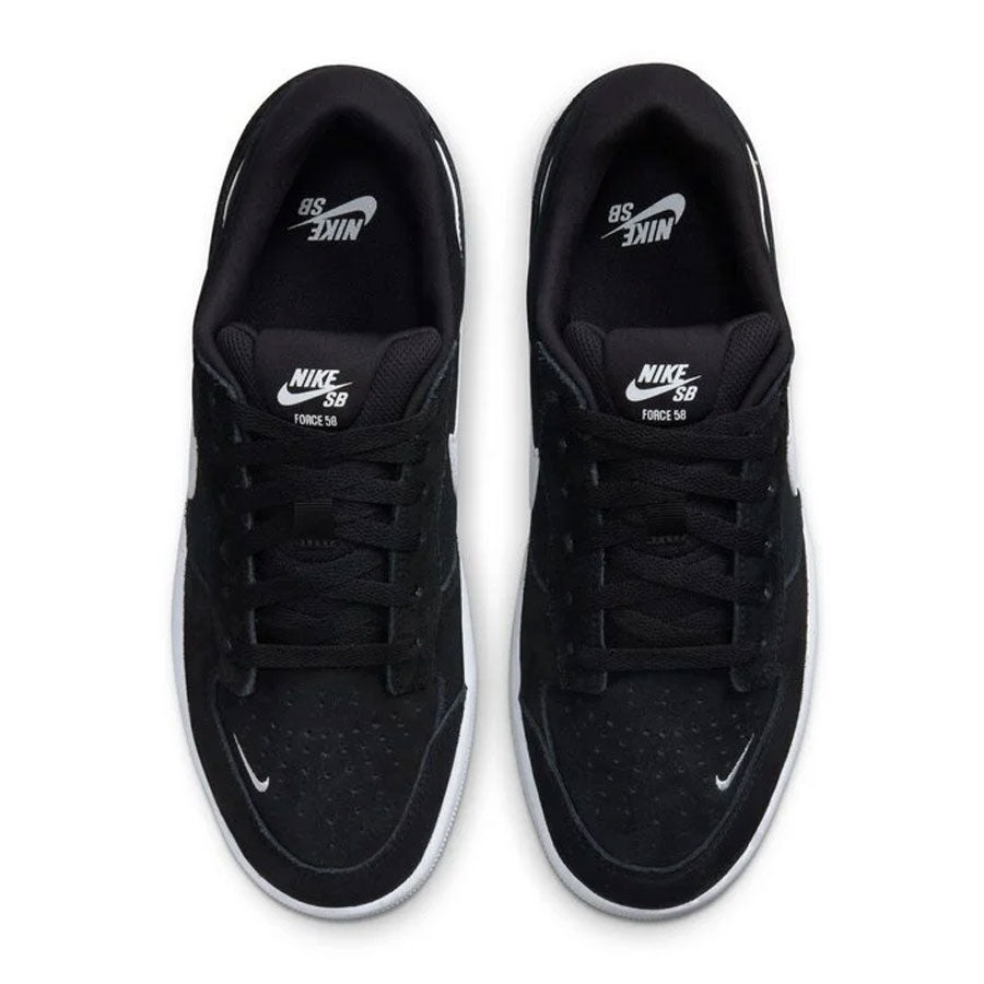 Nike SB Force 58 - Black/White-Black