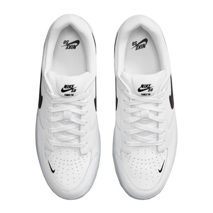 Nike SB Force 58 Premium - White/Black-White-White