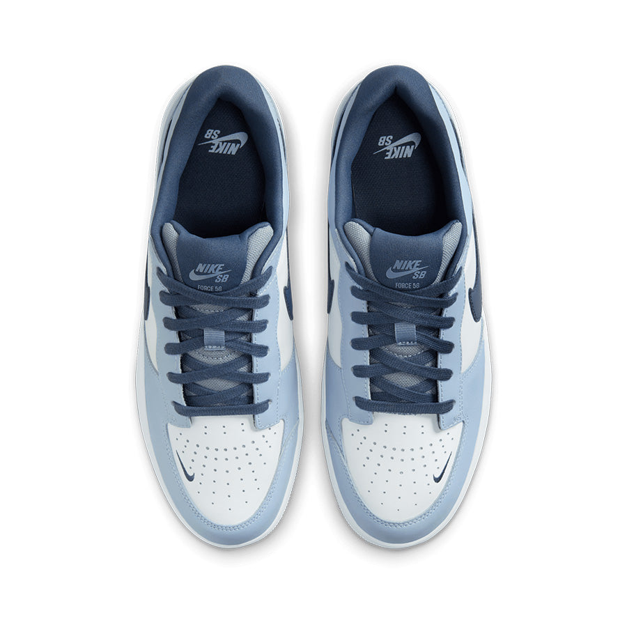 Nike SB Force 58 Premium - White/Thunder Blue-White