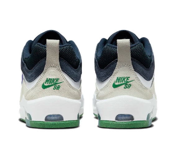 Nike SB Air Max Ishod - White/Persian Violet-Obsidian-Pine Green