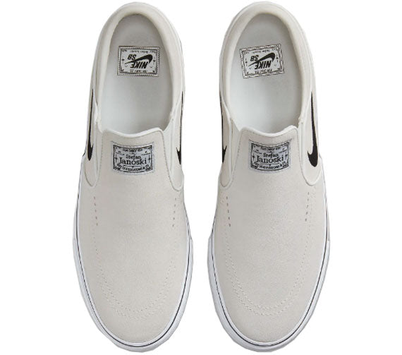 Nike SB Janoski+ Slip - Summit White/Black-Summit White-White