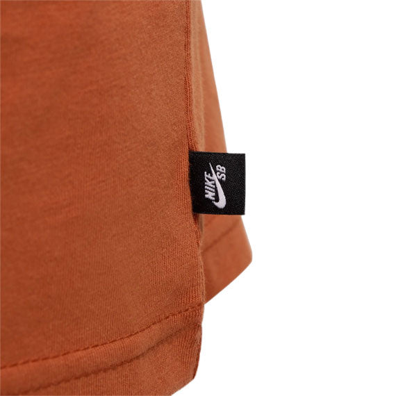 Nike SB Logo Skate T-Shirt - Dark Russet