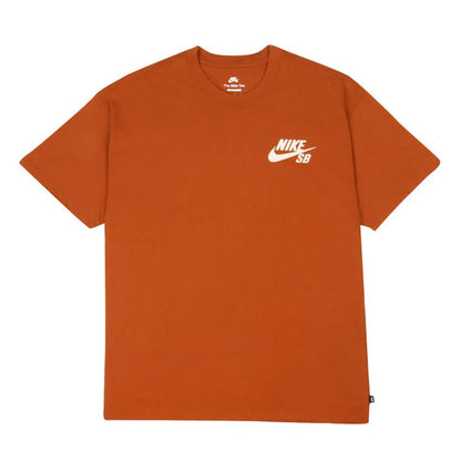 Nike SB Logo Skate T-Shirt - Dark Russet