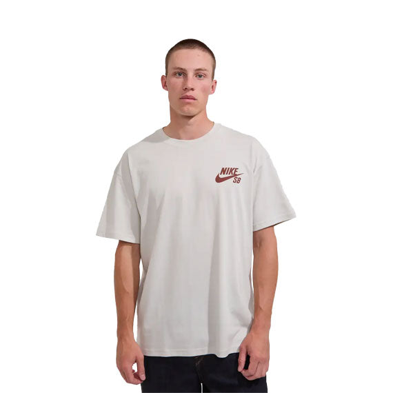 Nike SB Logo Skate T-Shirt - Light Bone