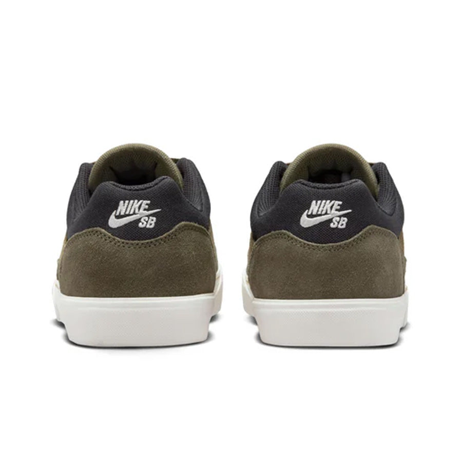 Nike Sb Malor Medium Olive Sail Cargo Khaki Black Shoe 11 Suede