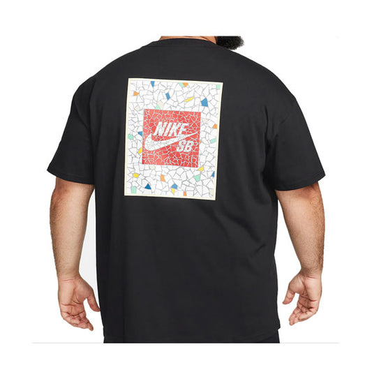 Nike SB Mosaic T-Shirt - Black