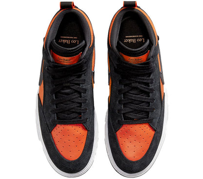 Nike SB React Leo - Black/Black-Orange-Electro Orange