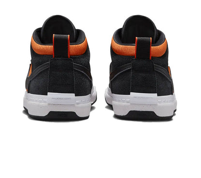 Nike SB React Leo - Black/Black-Orange-Electro Orange
