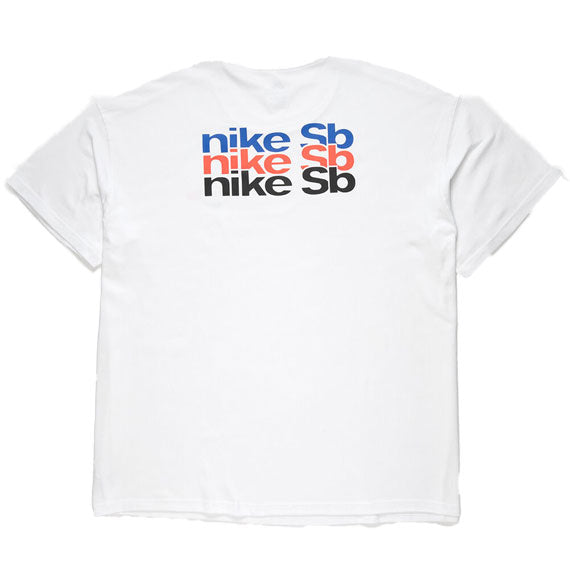 Nike SB Repeat T Shirt White The Source Snowboard Skate