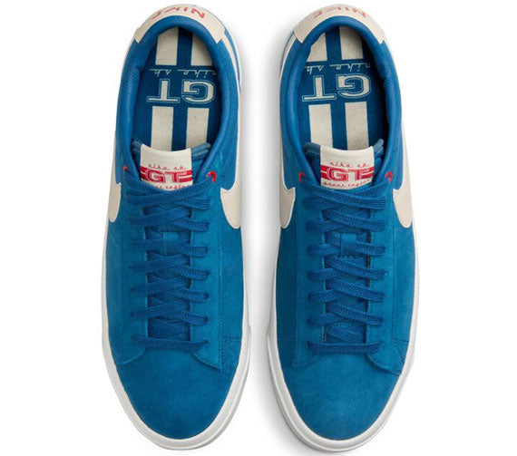 Nike SB Zoom Blazer Low Pro GT - Court Blue/Lt Orewood Brn-Court Blue