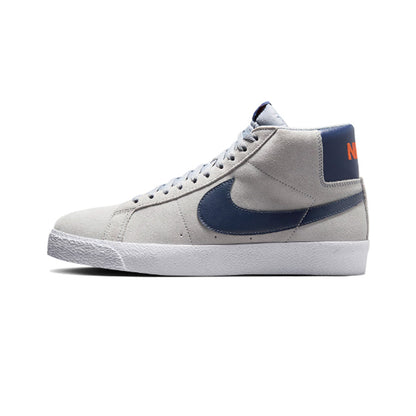 Nike SB Zoom Blazer Mid - Wolf Grey/Midnight Navy-Cosmic Clay