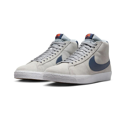 Nike SB Zoom Blazer Mid - Wolf Grey/Midnight Navy-Cosmic Clay