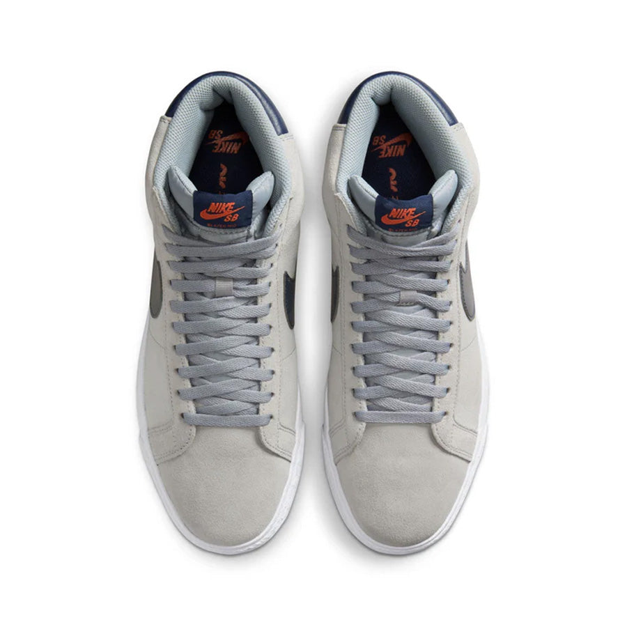 Nike SB Zoom Blazer Mid - Wolf Grey/Midnight Navy-Cosmic Clay