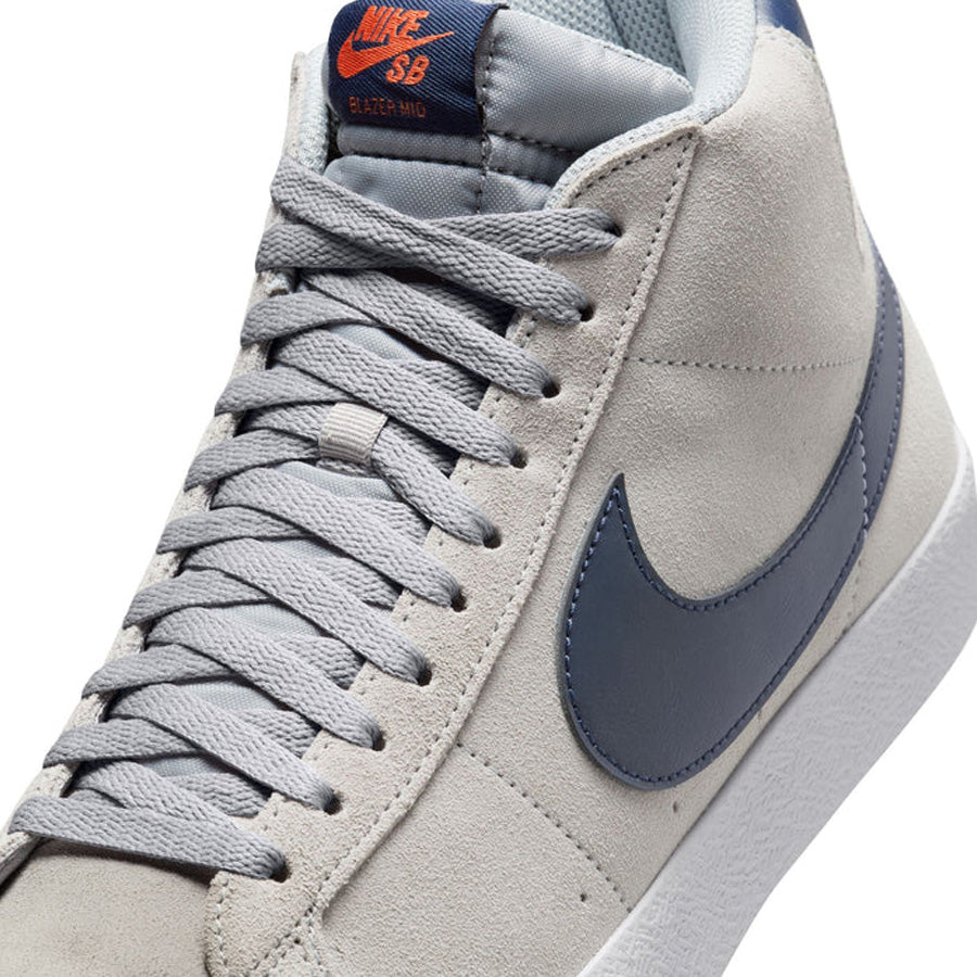 Nike SB Zoom Blazer Mid - Wolf Grey/Midnight Navy-Cosmic Clay