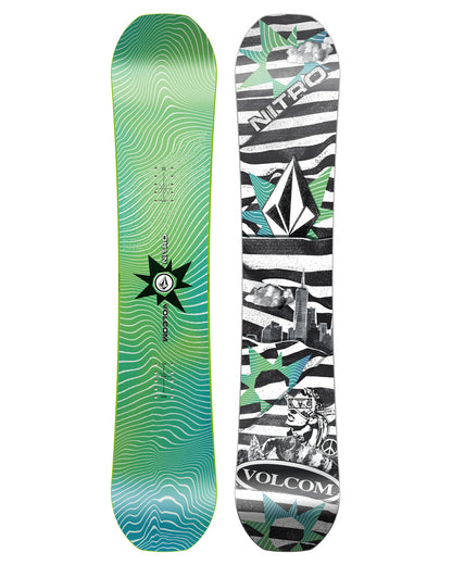 Nitro Kids' Ripper Youth X Volcom Snowboard 2025