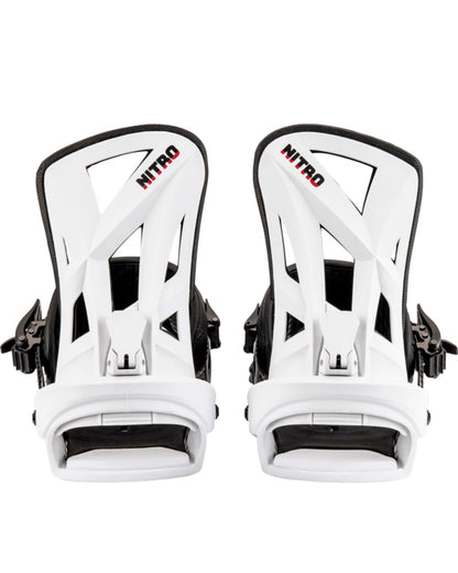 Nitro Men's Staxx Binding White 2025