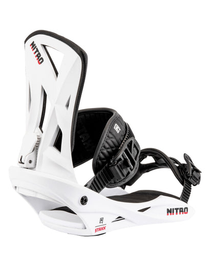 Nitro Men's Staxx Binding White 2025