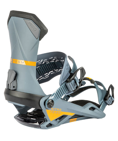 Nitro Men's Team Binding Gunmetal 2024