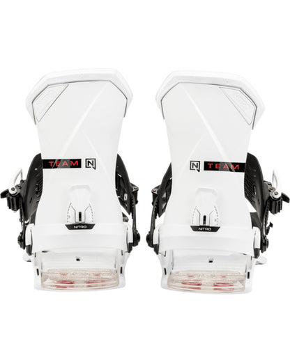 Nitro Men's Team Binding  White 2025