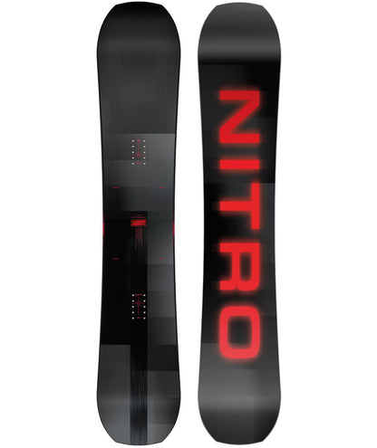 Giving an upgraded pro version of the best selling Team board, it is equiped to provide more pop, better control and higher speeds, allowing riders to take their skills even further all over the mountain. Boasting new carbon reinforcement and a faster sintered base, the Team Pro is truely the current evolution of your true do-it-all snowboard.