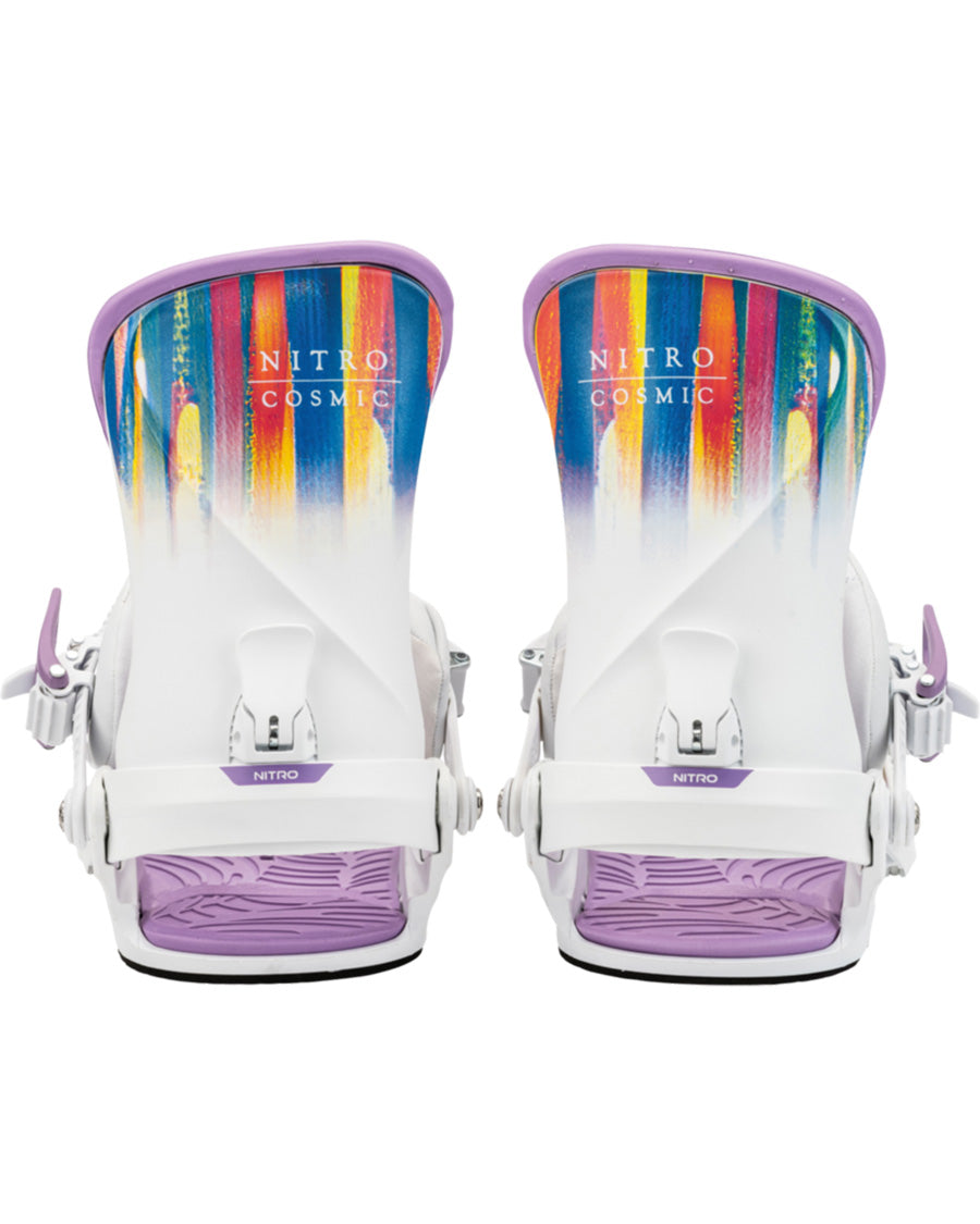 Nitro Women's Cosmic Binding White Brush 2025