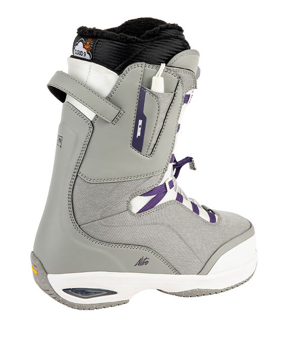 Nitro Women's Faint TLS Boot Grey-Purple 2024