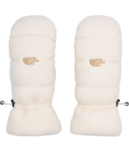 The North Face Cragmont Fleece Mitt Gardenia White/Almond Butter