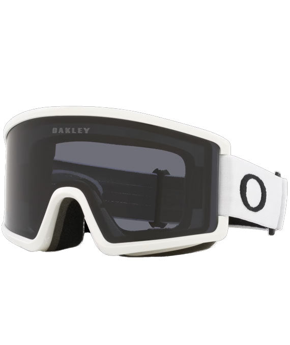 Oakley Target Line L Matte White - Dark Grey