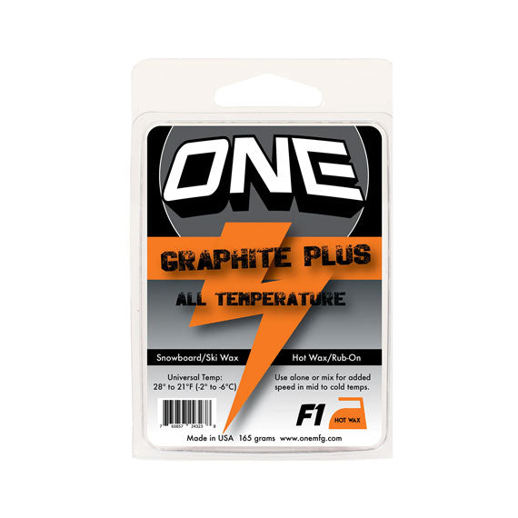 One Mfg F-1 Graphite Additive All Temp Wax 165g