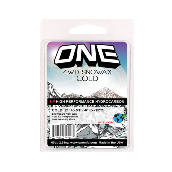 One Mfg Wax 4WD Cold Mini -6 to -15C 65g