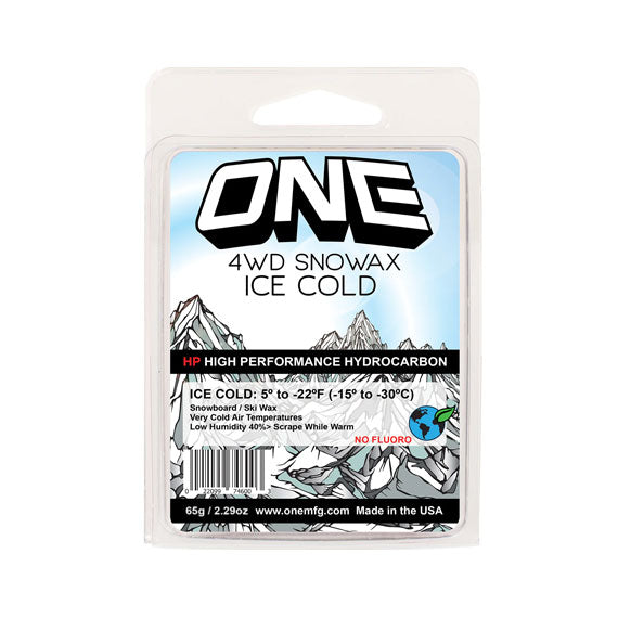 One Mfg Wax 4WD Ice -15 to -30C 165g