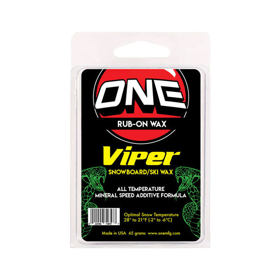 One Mfg Wax Viper Rub On MSA Formula 65g