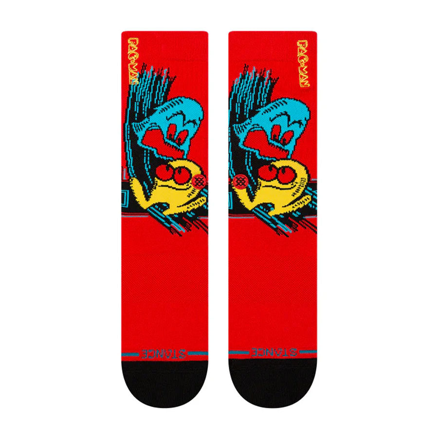 Stance X Pac-Man Waka Waka Waka Crew Socks